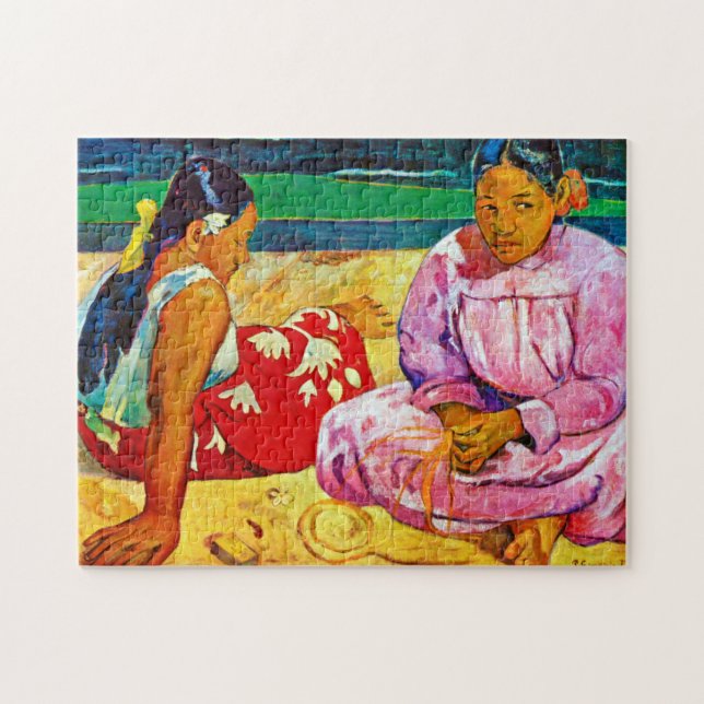 Quebra-cabeça Mulheres Taitianas, Gauguin (Horizontal)