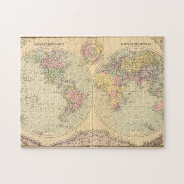 Quebra-cabeça Mundo 10 (Horizontal)