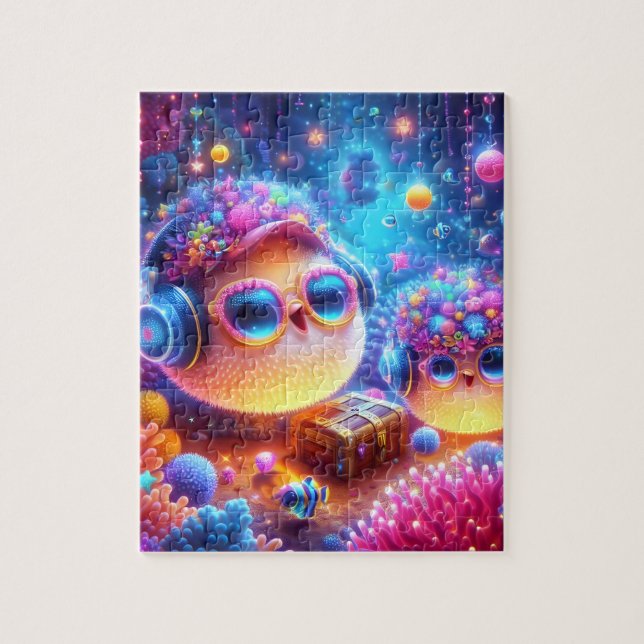 Quebra-cabeça Mundo do Mar (Vertical)