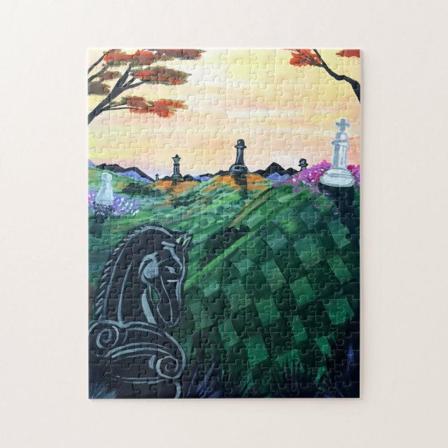 Quebra-cabeça Mundo Do Xadrez (Vertical)