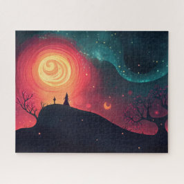 Quebra-cabeça Mundo Mágico Whimsical