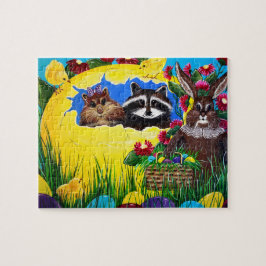 Quebra-cabeça "Mundo Páscoa da Sra. Elizabeth