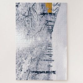 Quebra-cabeça Munique Winter Stroll -