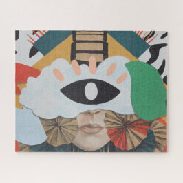 Quebra-cabeça Mural de Grafite do Quebec de Montre