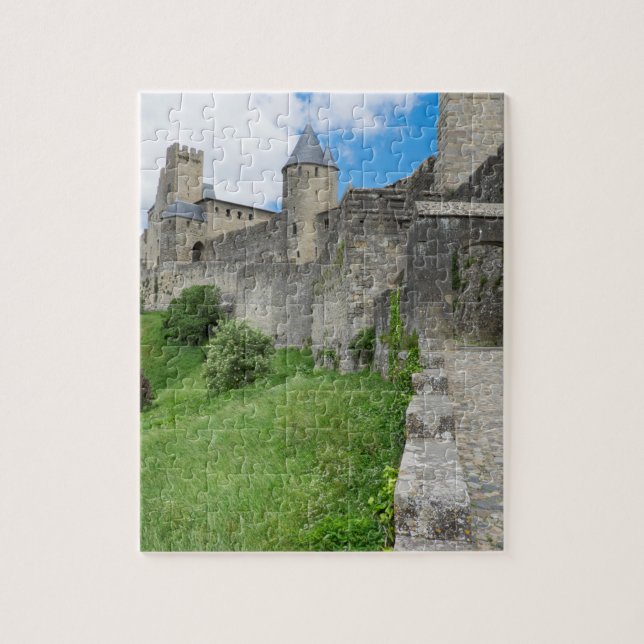 Quebra-cabeça Muralha Fortificada de Carcassonne (Vertical)