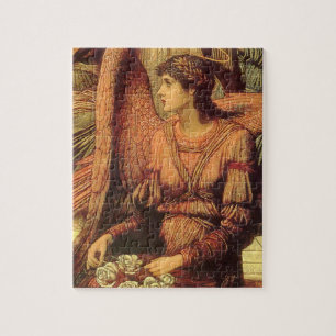 Quebra-cabeça Muralhas da Casa de Deus, Anjo por John Strudwick