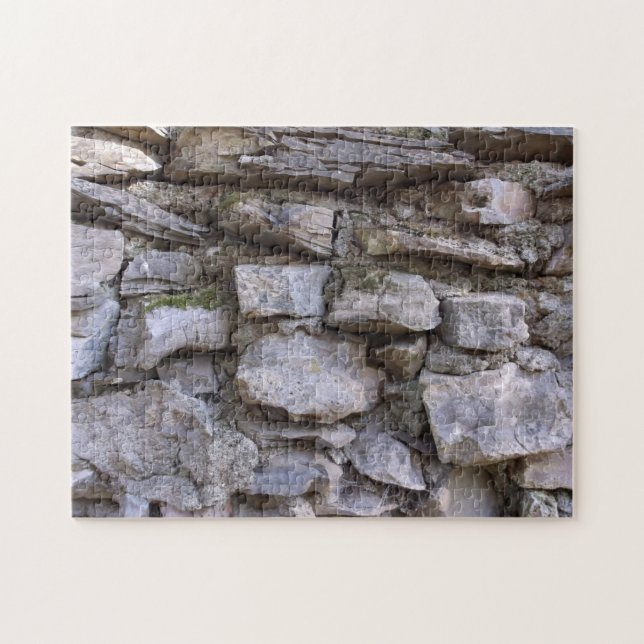 Quebra-cabeça Muro de Pedra Antigo (Horizontal)