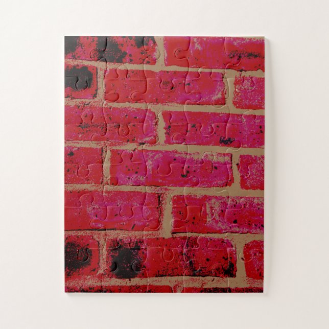 Quebra-cabeça Muro de tijolos 30 pc (Vertical)