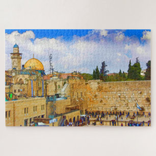 Quebra-cabeça Muro Ocidental (Muro de Tristeza) em Jerusalém