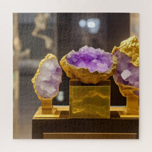 Quebra-cabeça Museu Ametyst Geodes Apresenta Arte Digital