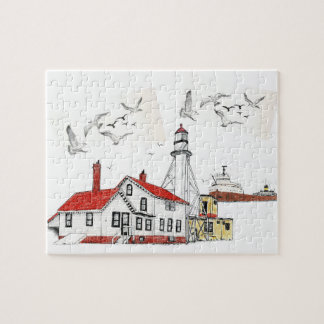 Quebra-cabeça Museu de Naufrágios de Whitefish Point