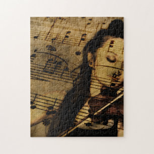 Quebra-cabeça Música artística do violino