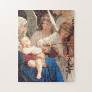 Quebra-cabeça Música dos Anjos - William-Adolphe Bouguereau