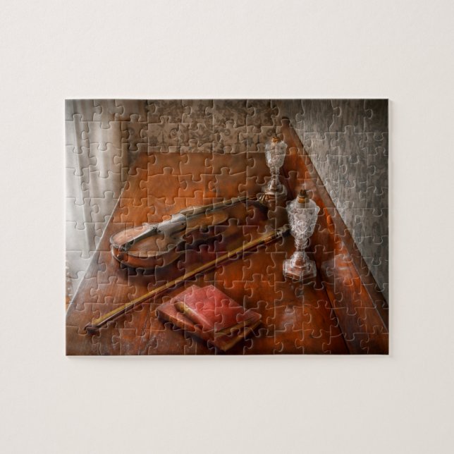 Quebra-cabeça Música - Violino - Um bom investimento (Horizontal)