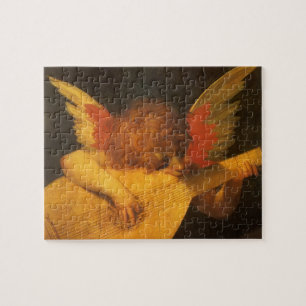 Quebra-cabeça Musical Angel Tocando Luta por Rosso Fiorentino