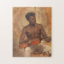 Quebra-cabeça Músico de Nova Orleans (Guitarista) (Francis Mille