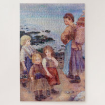 Mussel-Fishers por Impressionista Renoir