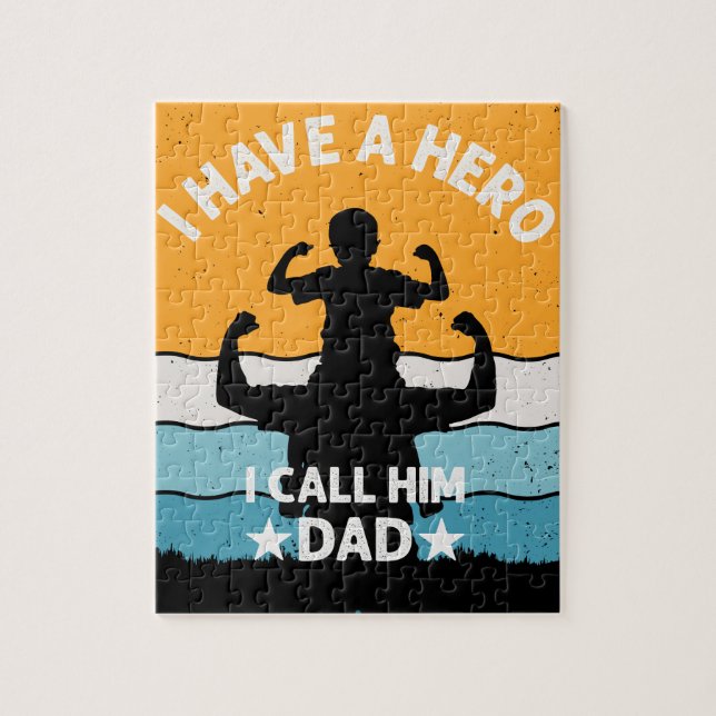 QUEBRA-CABEÇA MY FATHER IS A HERO (Vertical)
