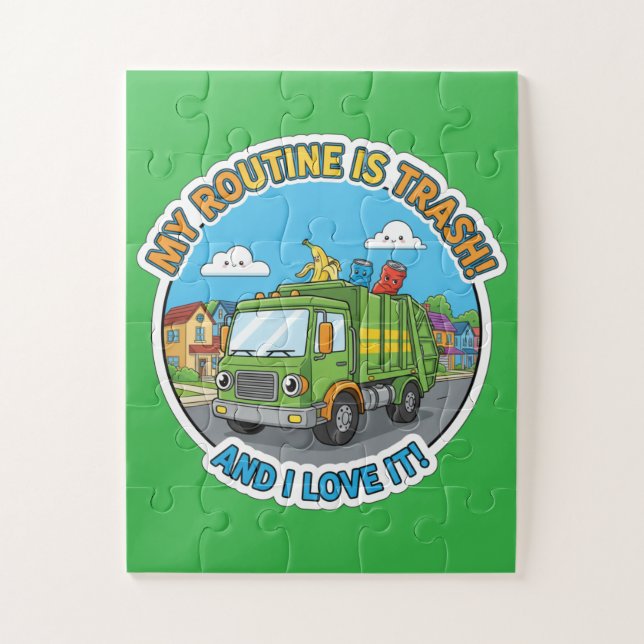 Quebra-cabeça My Routine Is Trash! And I Love It! (Vertical)