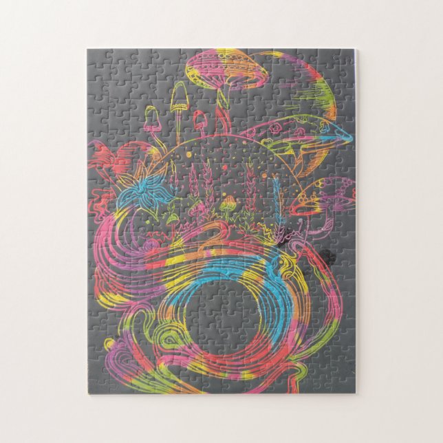 Quebra-cabeça Mycorrhizal Fungi (Vertical)