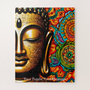 Quebra-cabeça Mystic Boho Buddha Mandala