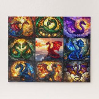 Quebra-cabeça Mystic Dragons Puzzle