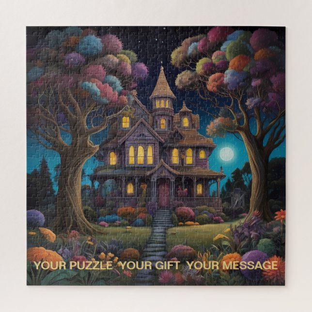 Quebra-cabeça Mystic Manor Sob A Luz Estelar (Vertical)