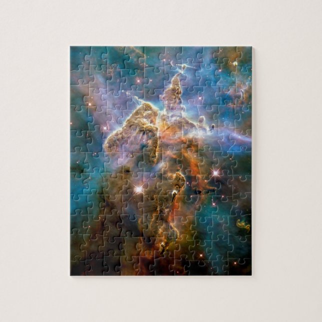 Quebra-cabeça Mystic Mountain Carina Nebula Hubble Space Photo (Vertical)
