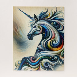 Quebra-cabeça Mystic Unicorn Swirl