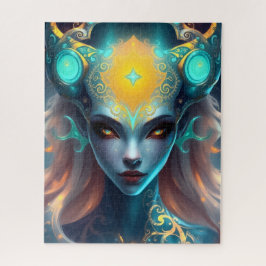 Quebra-cabeça Mystical Dark Siren Goddess