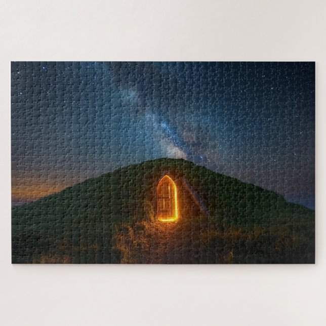 Quebra-cabeça Mystical Irish Fairy Mound Jigsaw Puzzle (Horizontal)