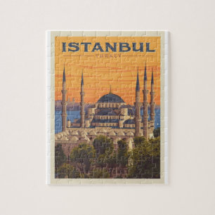 Quebra-cabeça "Mystical Istanbul Puzzle – Portal entre o Oriente