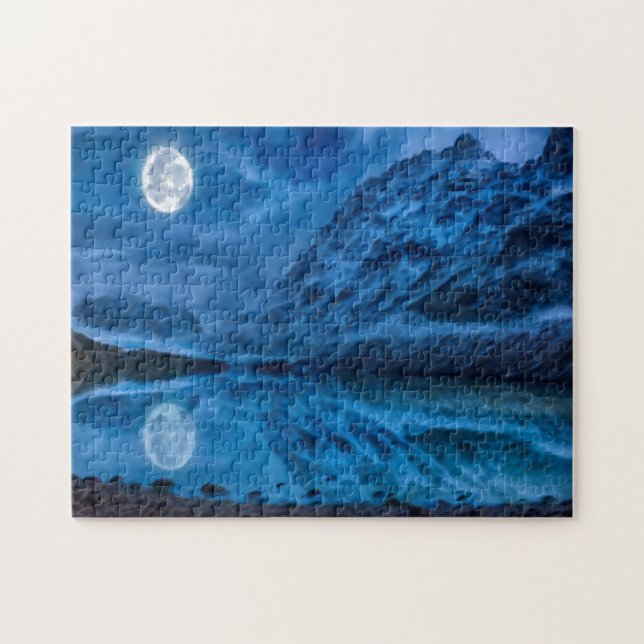 Quebra-cabeça Mystical Lunar Midnight (Horizontal)