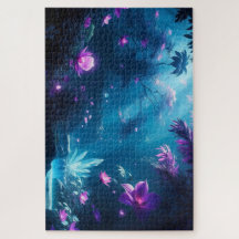 Mystical Twilight Bloom - Floresta Floral Encantad