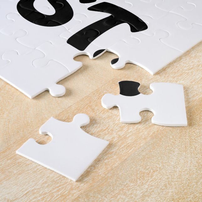 Quebra-cabeça Na Alma Confiamos. (Lateral)