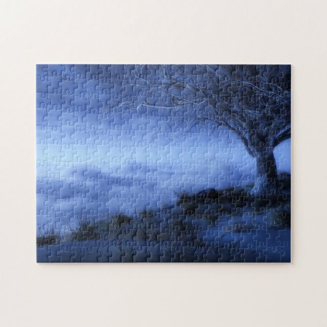 Quebra-cabeça Na borda do mundo (inverno) (Horizontal)