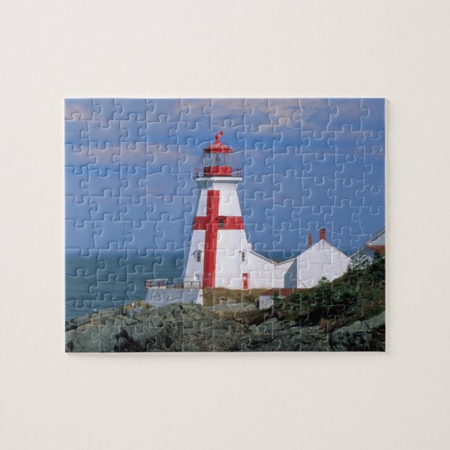 Quebra-cabeça NA, Canadá, Nova Brunswick, Ilha Campobello. (Horizontal)