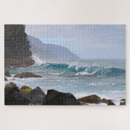Quebra-cabeça Na Costa Pali, Kauai, Havaí,