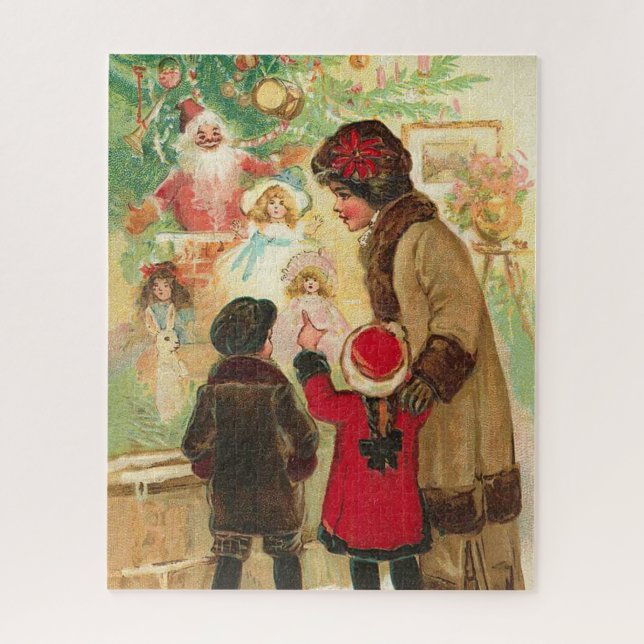 Quebra-cabeça Na Janela Loja De Brinquedos (Vertical)