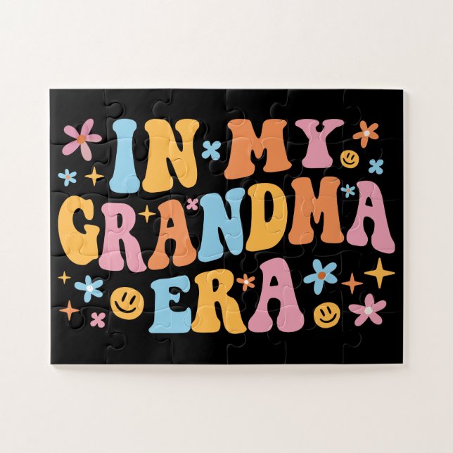 Quebra-cabeça Na Minha Era Da Avó Eu (Horizontal)