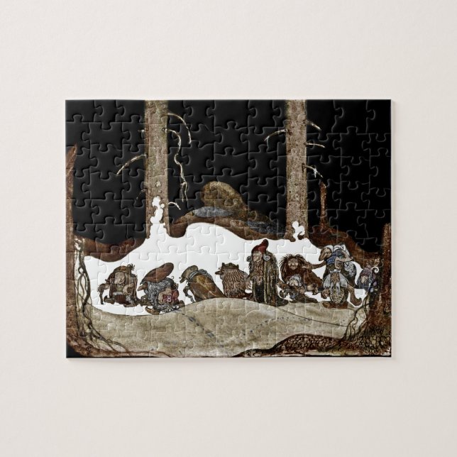 Quebra-cabeça Na Noite de Natal - (Horizontal)