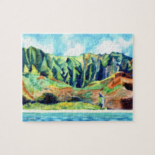 Quebra-cabeça Na Pali Coast de Kauai
