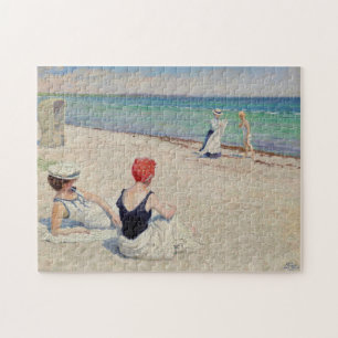 Quebra-cabeça Na praia, Falsterbro Paul Fischer