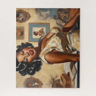 Quebra-cabeça Na sala de estar