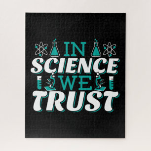 Quebra-cabeça Na Science We Trust Cote - Professor