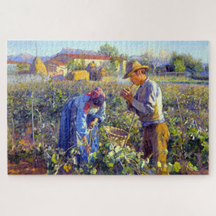 Quebra-cabeça Na Vinha Elin Danielson-Gambogi 1898 
