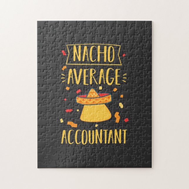 Quebra-cabeça Nacho Average Accountant (Vertical)