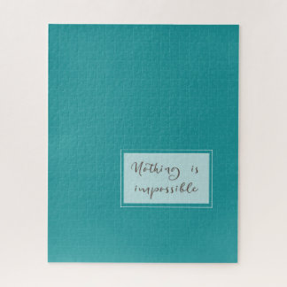 Quebra-cabeça Nada É Impossível: Sage Green 006