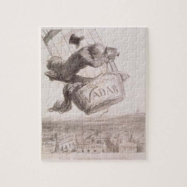 Quebra-cabeça Nadar (1820-1910) que eleva a fotografia ao hei (Vertical)