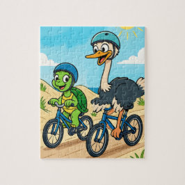 Quebra-cabeça Nae Nae & Lulu Adventures Bike Riding Puzzle